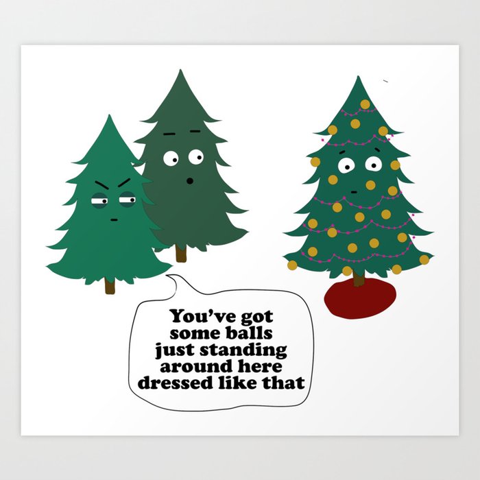 Christmas 2025 balls funny