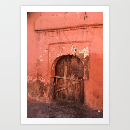 Morocco Doors II Art Print