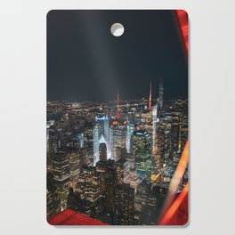 New York City at Night | NYC Skyline | Travel Photography Cutting Board