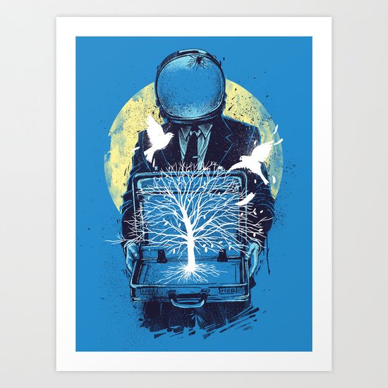 A new life Art Print