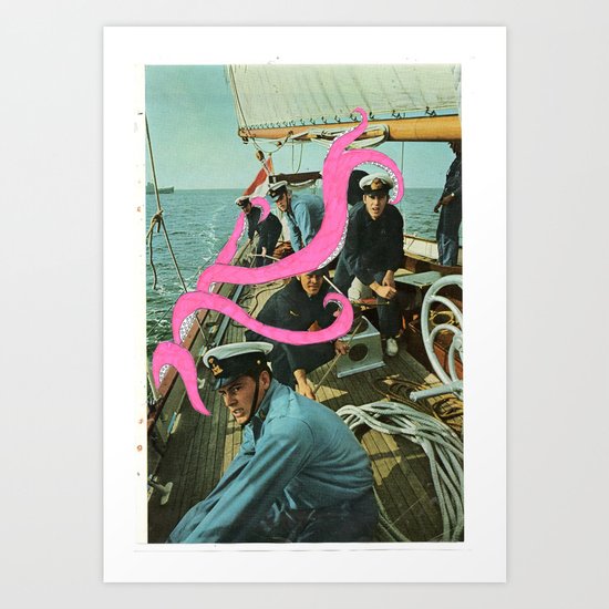 Pink Art Print