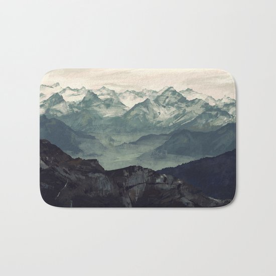 Mountain Fog Bath Mat