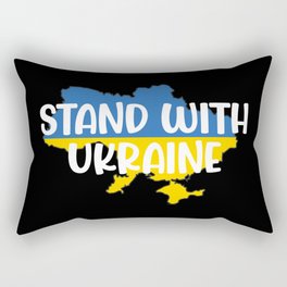 Stand With Ukraine Rectangular Pillow