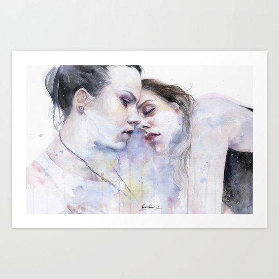 xx Love Art Print