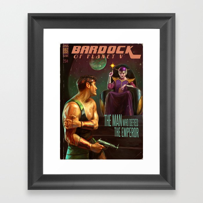 The Man who defied The Emperor Framed Art Print
