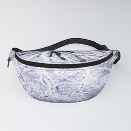 Twisted Perception gray Fanny Pack