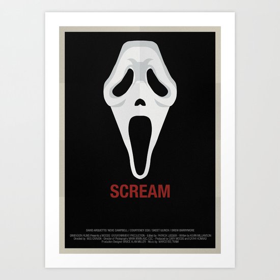 SCREAM Art Print