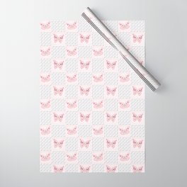 Flower Butterfly Wrapping Paper