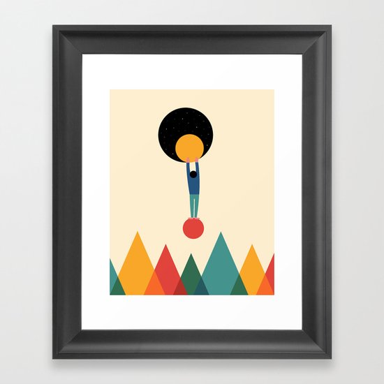 Cycle Framed Art Print