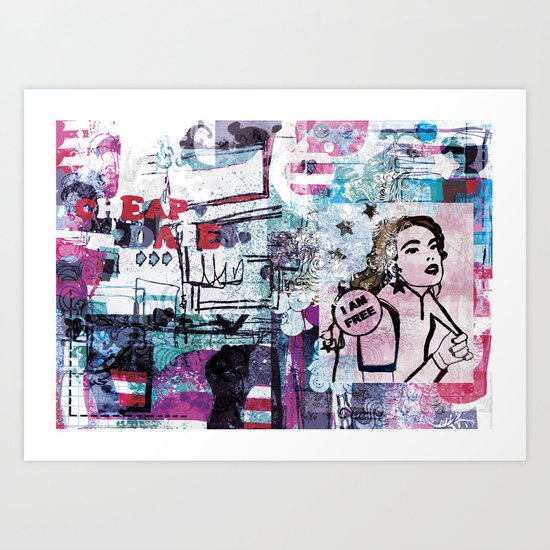 Cheap Date Art Print