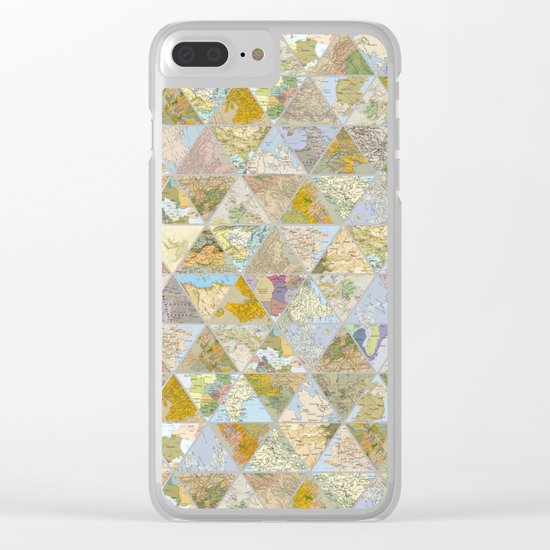 LOST & FOUND Clear iPhone Case