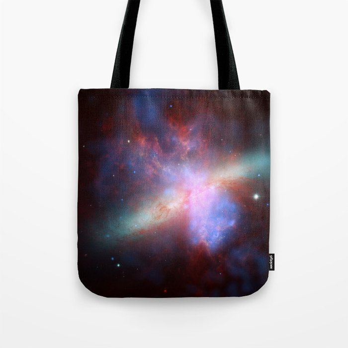 Cosmic Galaxy Tote Bag by All Is One Society6