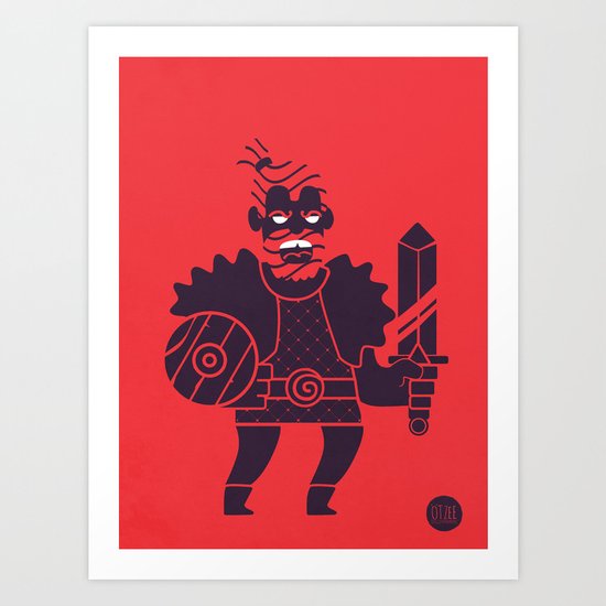 Barbarian Art Print
