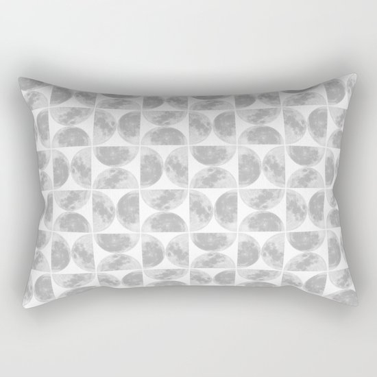 Moon Pattern #2 Rectangular Pillow