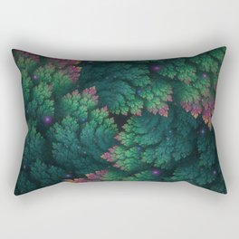 Cosmic Flora Rectangular Pillow