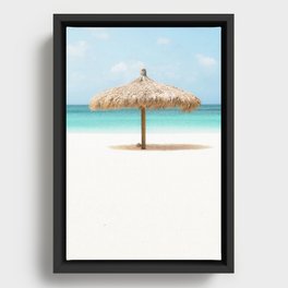 Travel Photography "Wood, Water, Air, Earth' photo art made in Caribbean Aruba. Art print. Framed Canvas