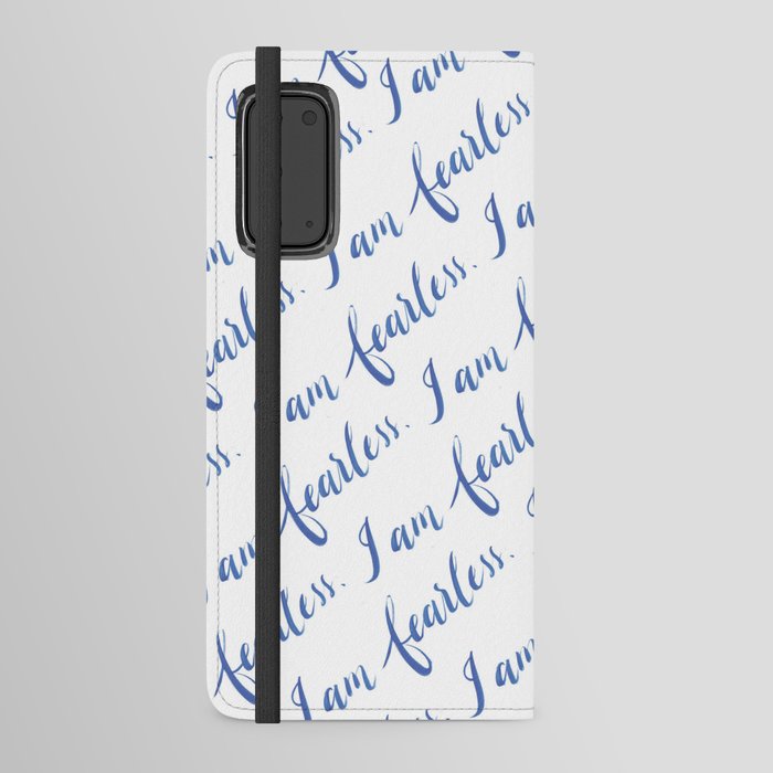 I am fearless pattern Android Wallet Case