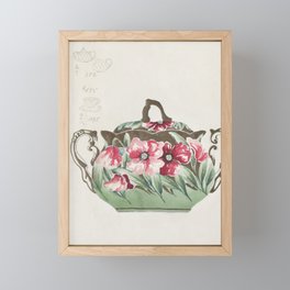 Design for a Sugar Bowl  Framed Mini Art Print