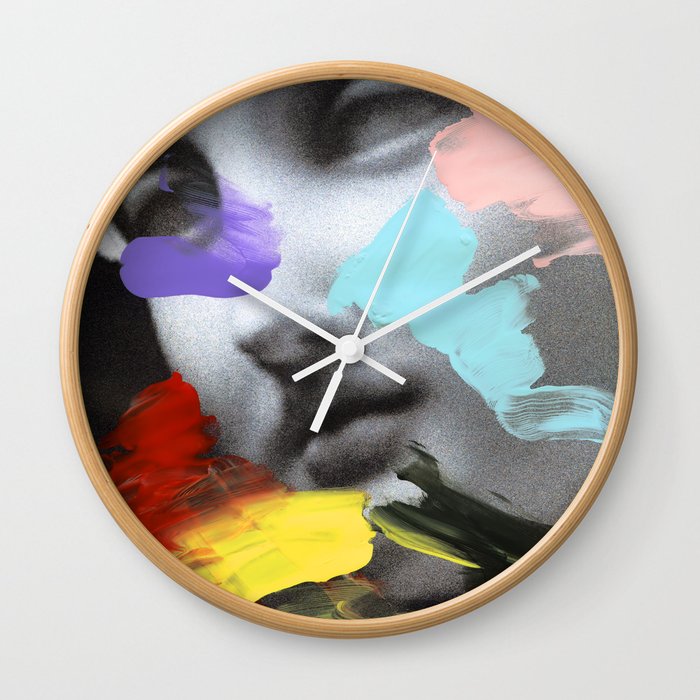 Composition 458 Wall Clock