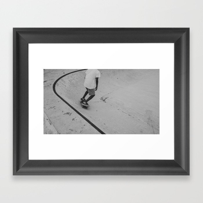skateboard 2 Framed Art Print