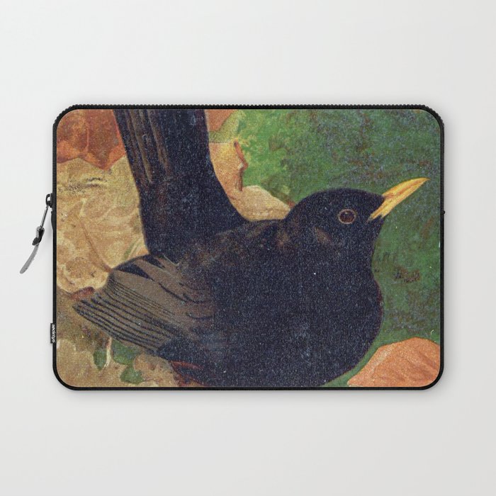 Blackbird - Léo-Paul Robert 1880 Merle Noir Laptop Sleeve