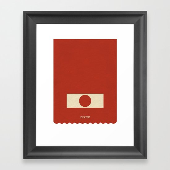 Dexter Framed Art Print