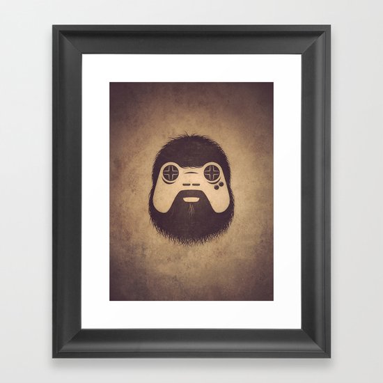 The Gamer Framed Art Print