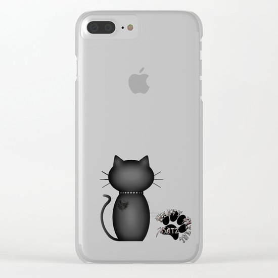 Heavy Metal Katz Clear iPhone Case