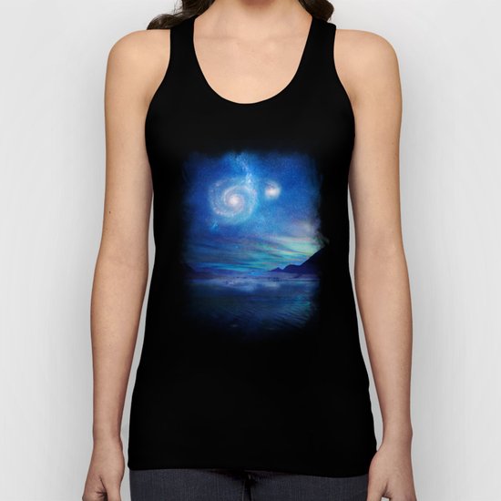 Poetry in the sky Unisex Tank Top