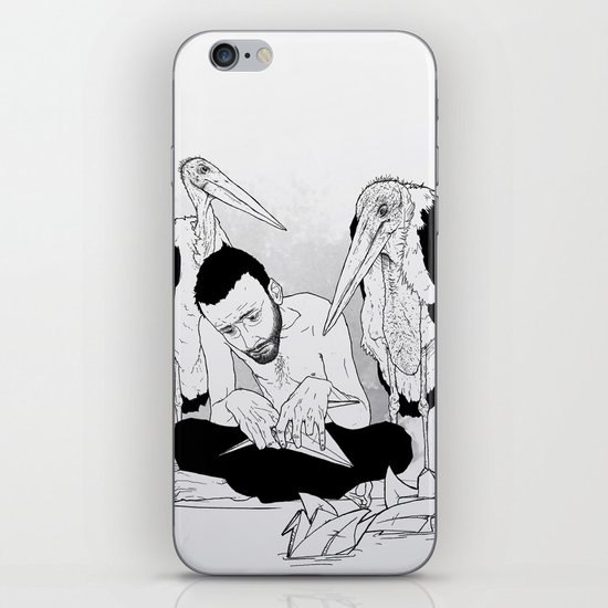 birdmaker print iPhone & iPod Skin