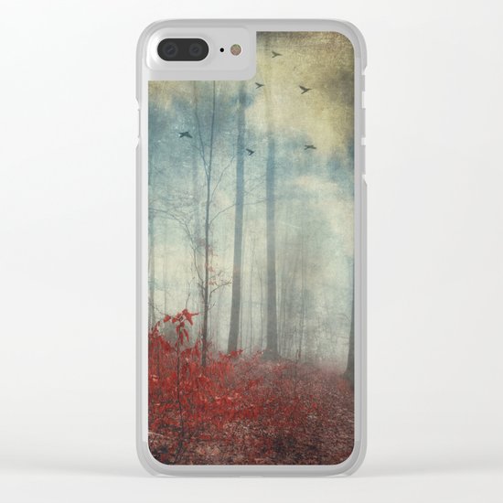 open woodland dreams Clear iPhone Case