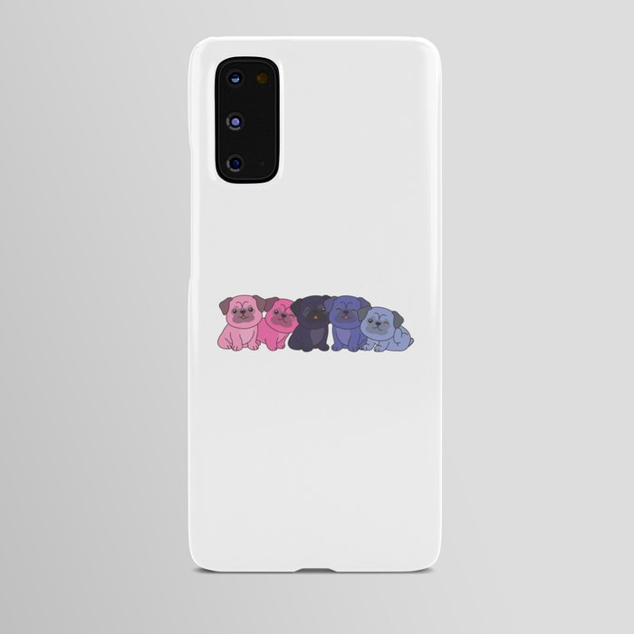 Omnisexual Flag Pug Pride Lgbtq Cute Dogs Android Case