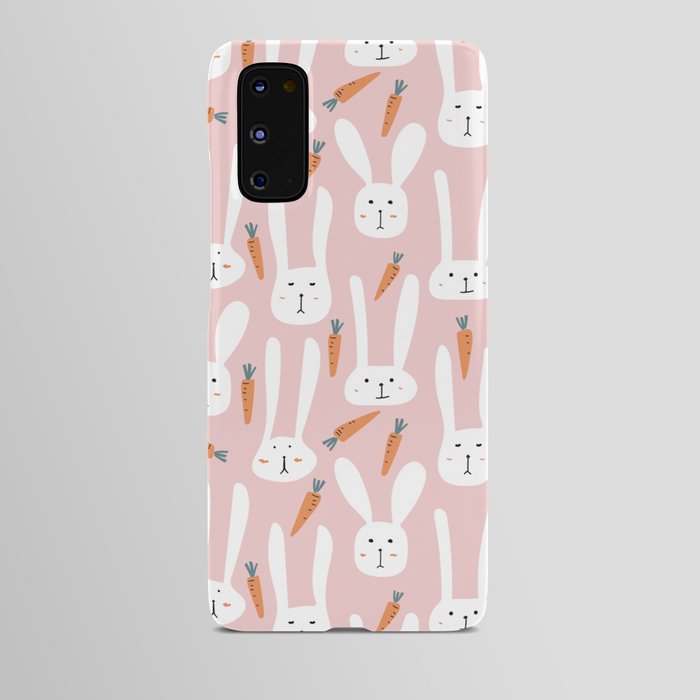 Bunnies & Carrots Android Case