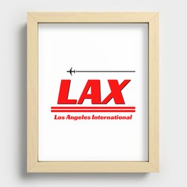 LAX Recessed Framed Print