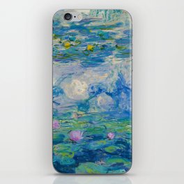 Waterlilies, 1916-1919 by Claude Monet iPhone Skin