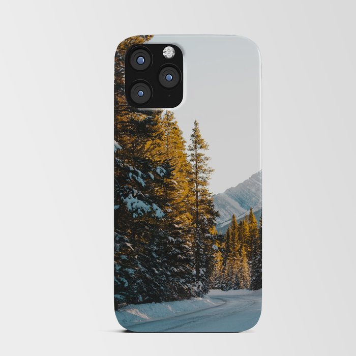 Canmore Mountainscape III | Alberta, Canada | Landscape Photography iPhone Card Case