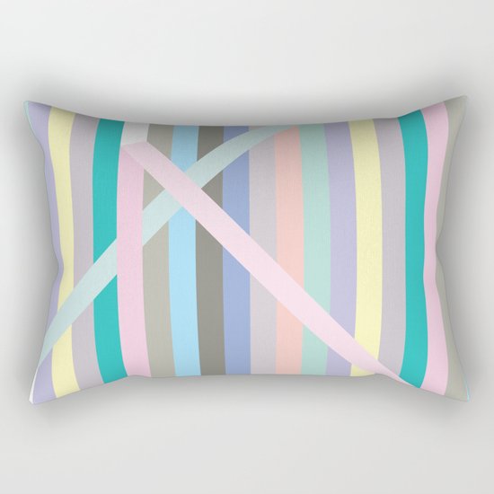 Finespun Stripes Rectangular Pillow
