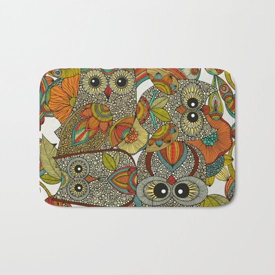 4 Owls Bath Mat