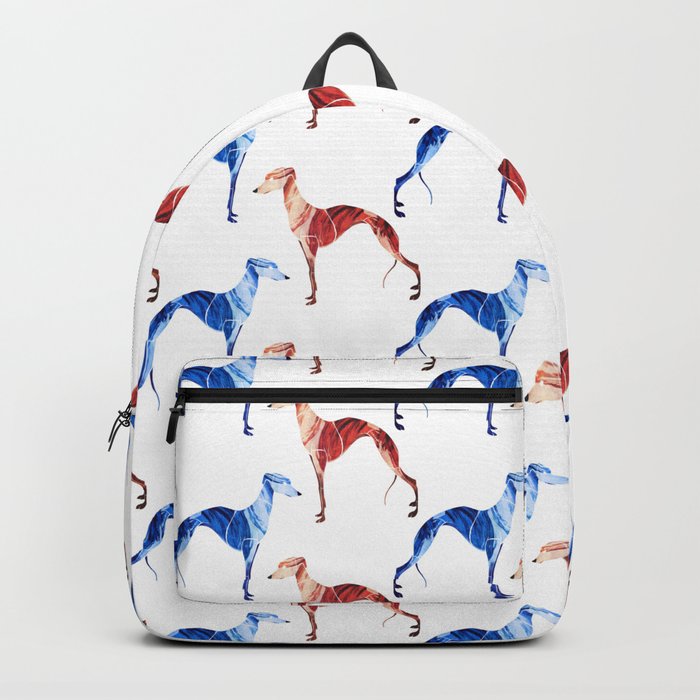 Whippet Backpack by saeiart Society6