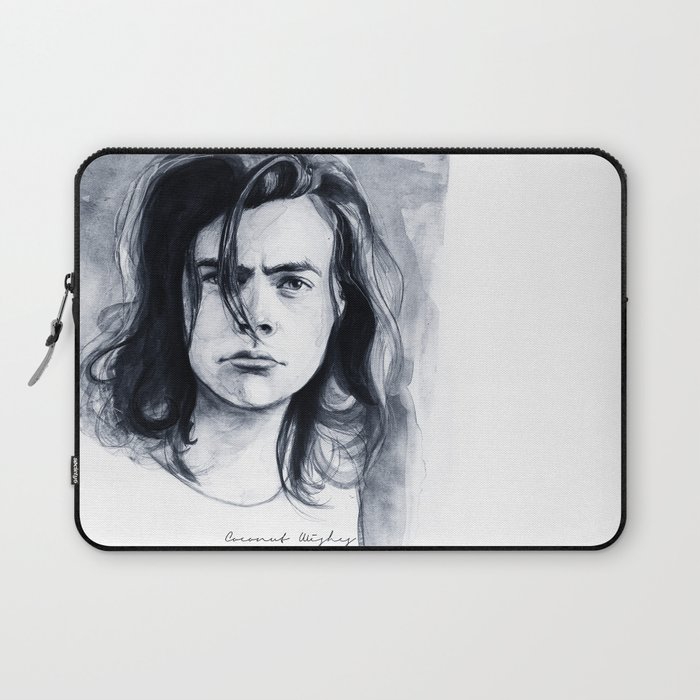 Harry Watercolors B/N Laptop Sleeve