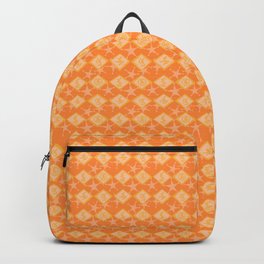 children's pattern-pantone color-solid color-orange Backpack