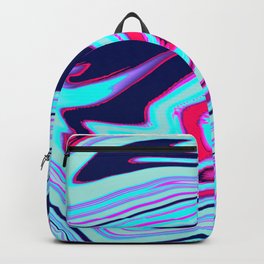 Blueberry Cherry Abstract Backpack