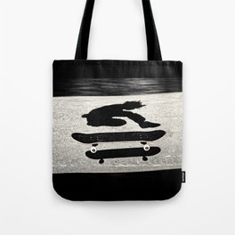 snadwiched skateboard Tote Bag