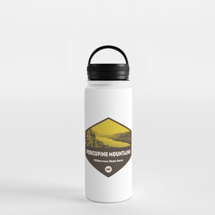 Porcupine Mountains Wilderness State Park Michigan Water Bottle