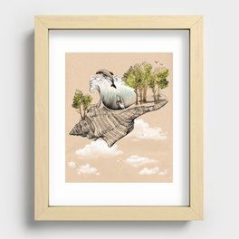 Daydream Island Recessed Framed Print