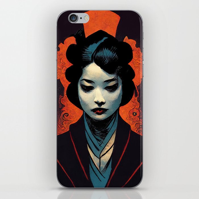 The Ancient Spirit of the Geisha iPhone Skin