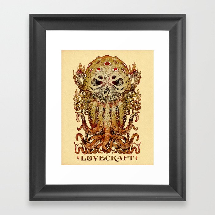 Lovecraft Framed Art Print