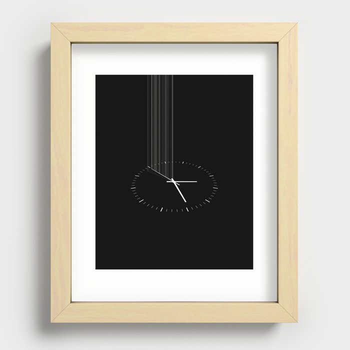 Interstellar watch Recessed Framed Print