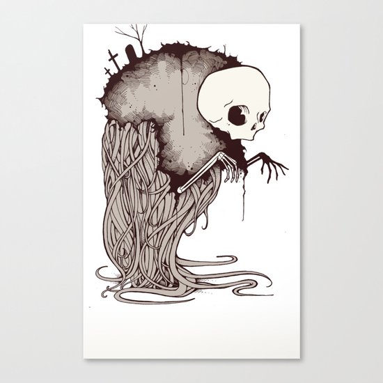 The forest is waiting Canvas Print