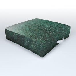 Castillo Patina Outdoor Floor Cushion | Florida, Sanmarcos, Teal, Green, Landscape, Photo, Gradient, Abstract, Painting 